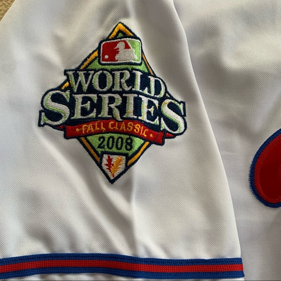 Raul Ibanez 2008 World Series Jersey - Picture 3 of 10